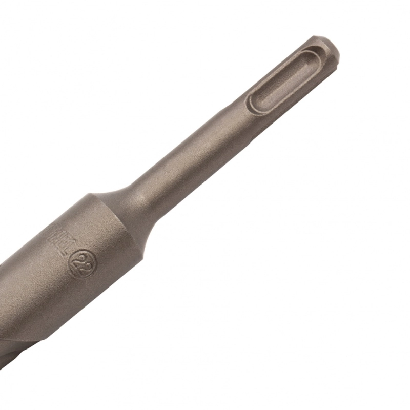 Бур по бетону, двойная спираль, три пылеотводящие кромки, 22 x 260 мм DENZEL (705052)