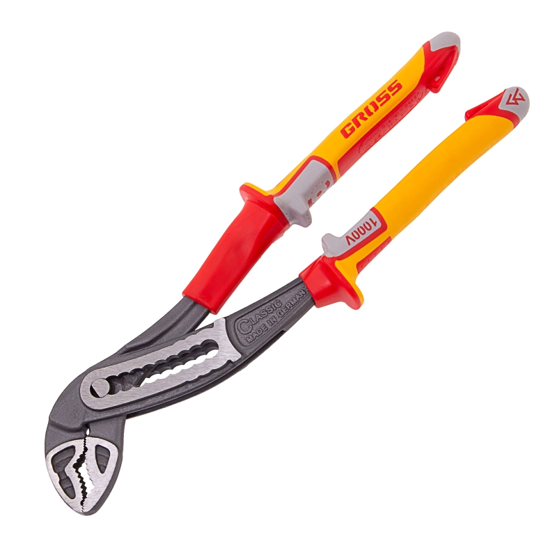 Клещи переставные, диэлектрические рукоятки до 1000 В, 240 мм Gross (15725)