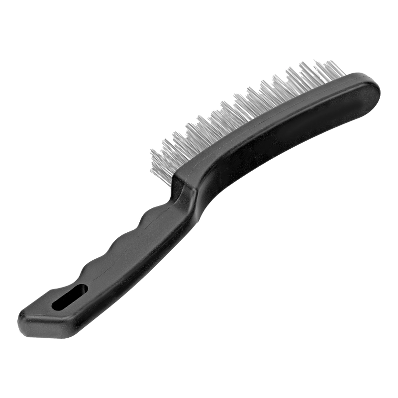 Щетка четырехрядная металлическая с пластмассовой ручкой Sparta (748665)