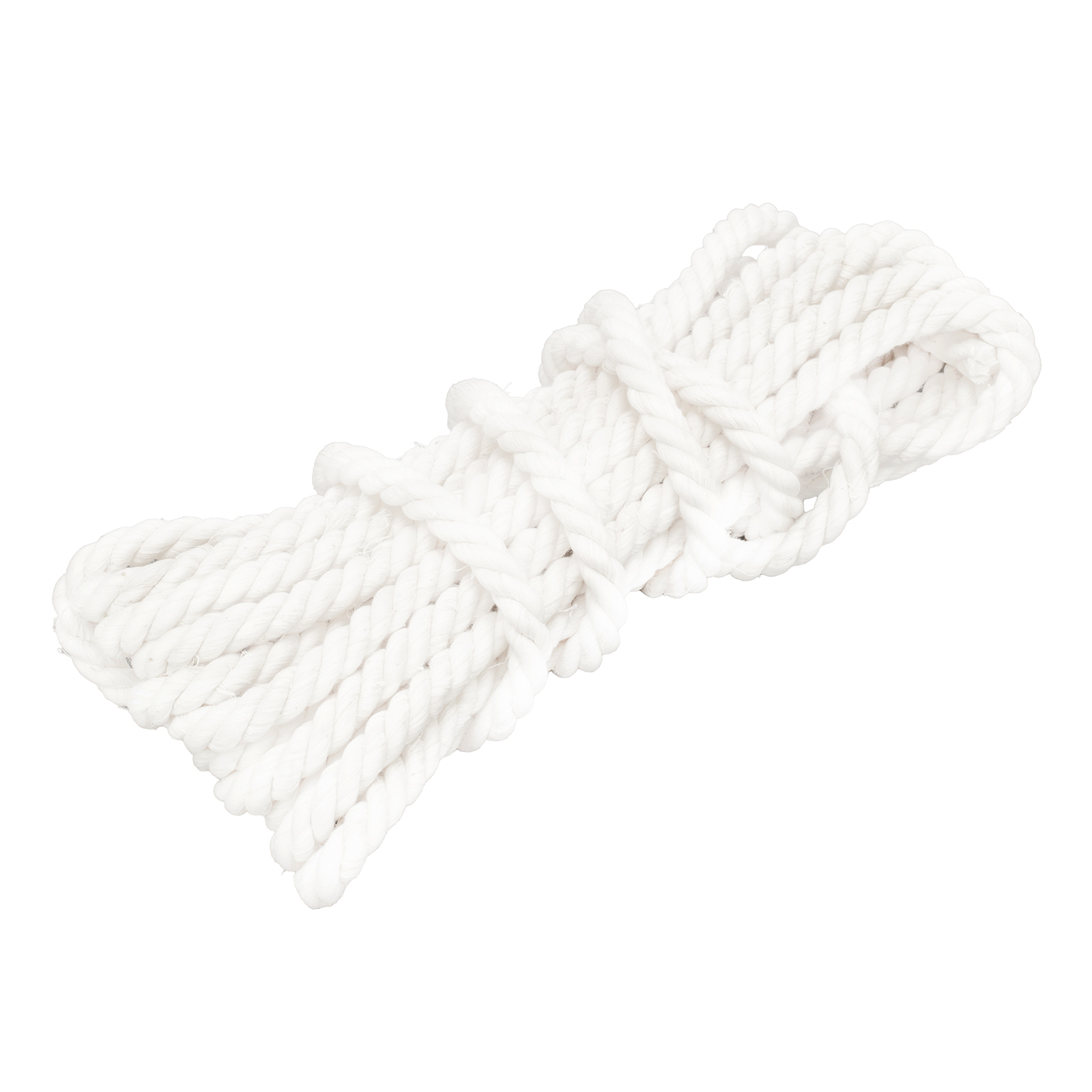 Веревка х/б, D 18 мм, L 11 м, крученая, 567 кгс Сибртех (94005)