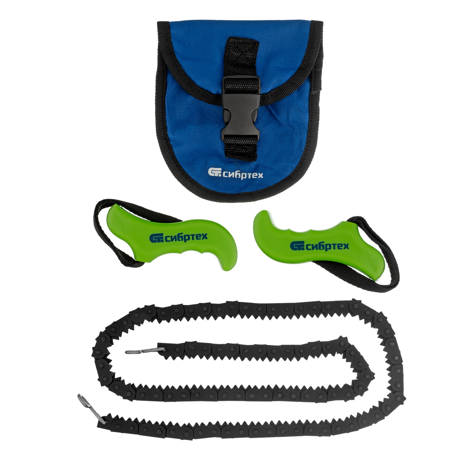 Пила ручная, цепная, 1000 мм, чехол кобура Сибртех (23041)