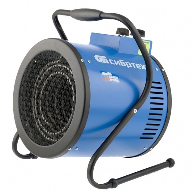 Тепловая пушка BHR 6/9-820 (тепловентилятор) 380 В, 3 режима, вентилятор, 6000-9000Вт, 33 град Сибртех (96427)