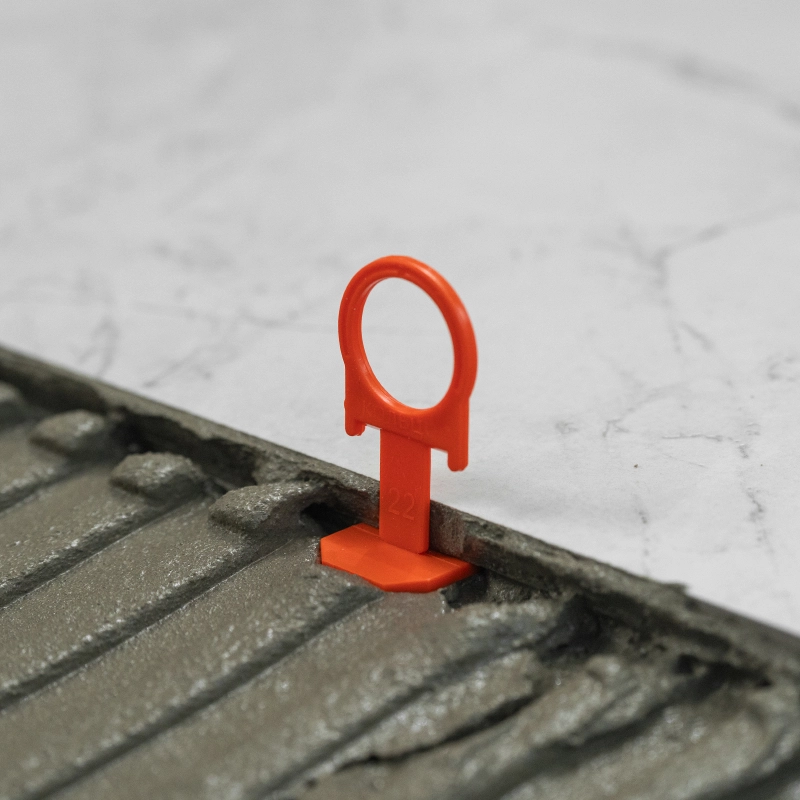 Комплект зажим + клин для системы выравнивания плитки СВП Кольцо, 250/250 шт. в коробе Сибртех (88114)