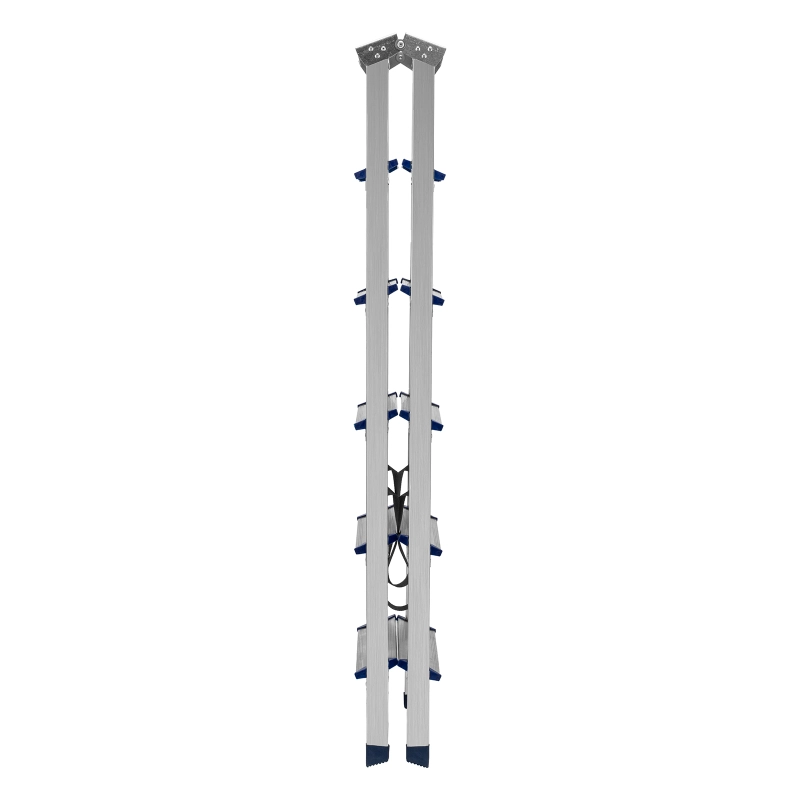 Стремянка двусторонняя 6 ступеней, алюминиевая, Сибртех (97926)