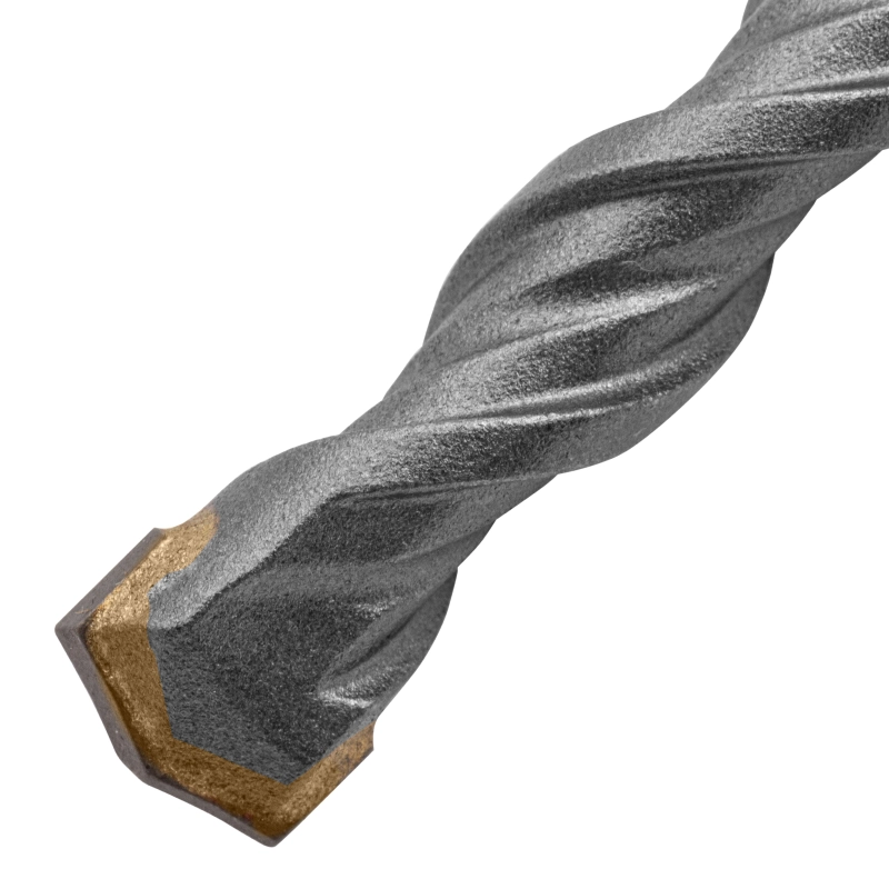 Бур по бетону, двойная спираль, три пылеотводящие кромки, 10 x 310 мм DENZEL (705019)