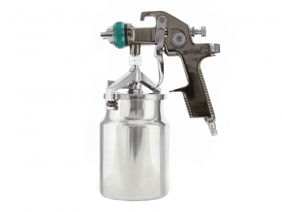 Краскораспылитель AS 802 HVLP, профессиональный, всасывающего типа, сопло 1.4 мм Stels (57366)