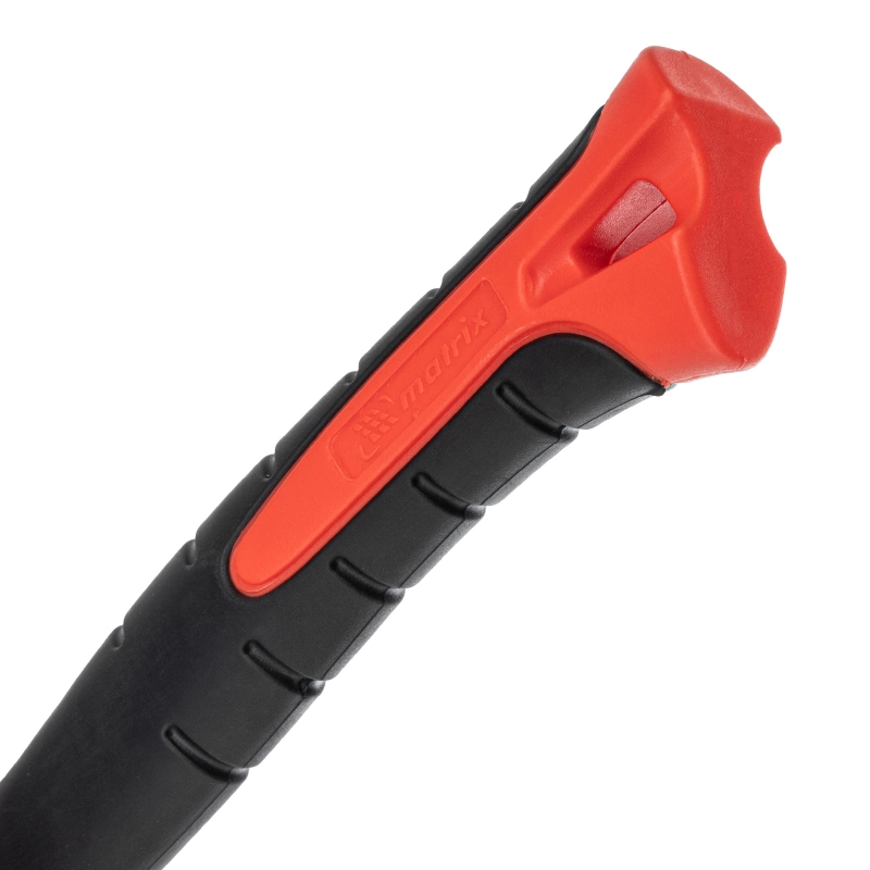 Молоток-гвоздодер optimal, 450 г, боек c магнитом, фибергласовая обрезиненная рукоятка Matrix (10454)