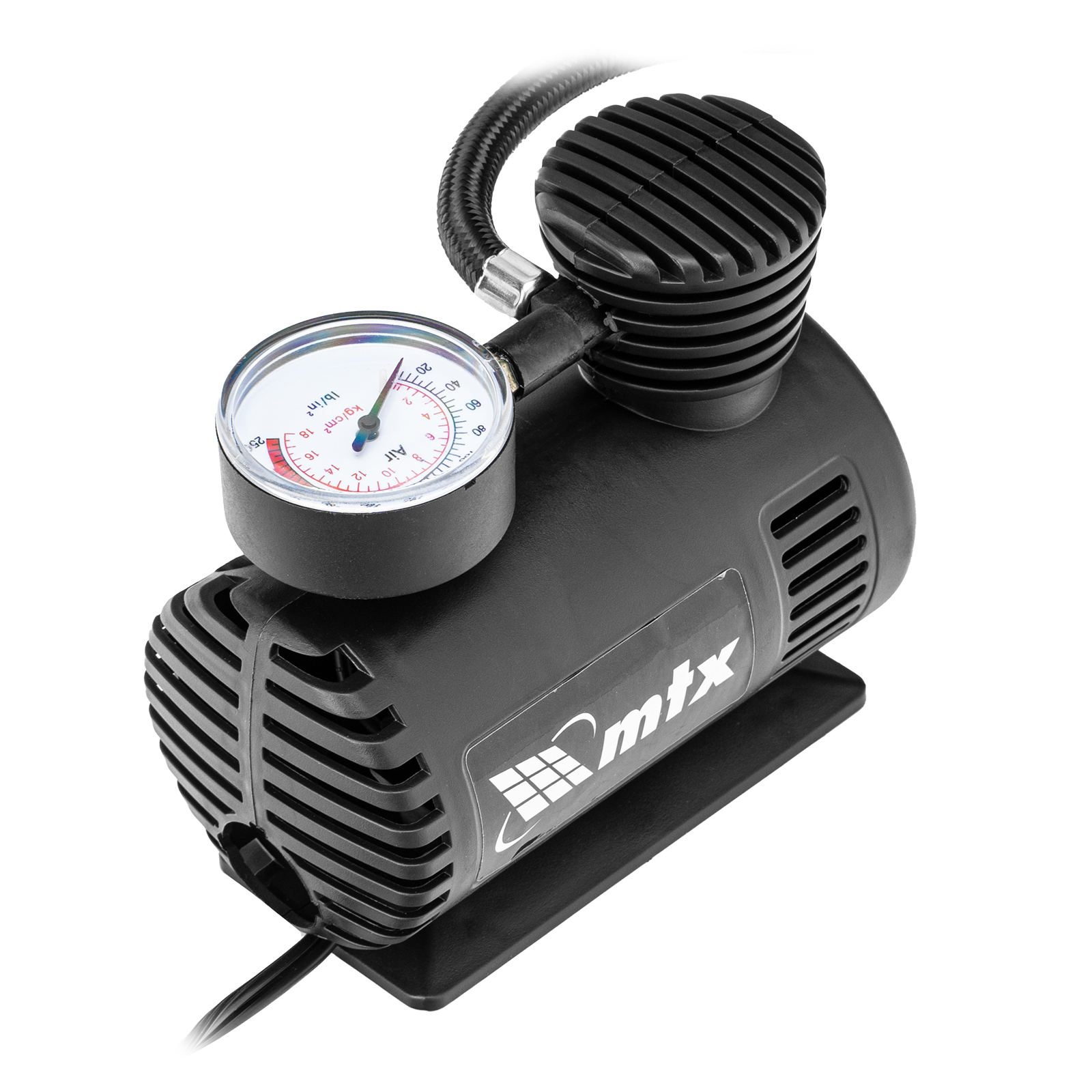 Компрессор автомобильный С-12, 12 В, 17 атм., 12 л/мин// MTX (58100)