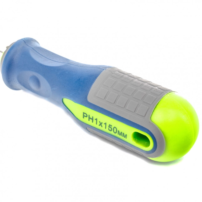 Отвертка, PH1 х 150 мм, CrV, трехкомпонентная рукоятка Сибртех (11801)