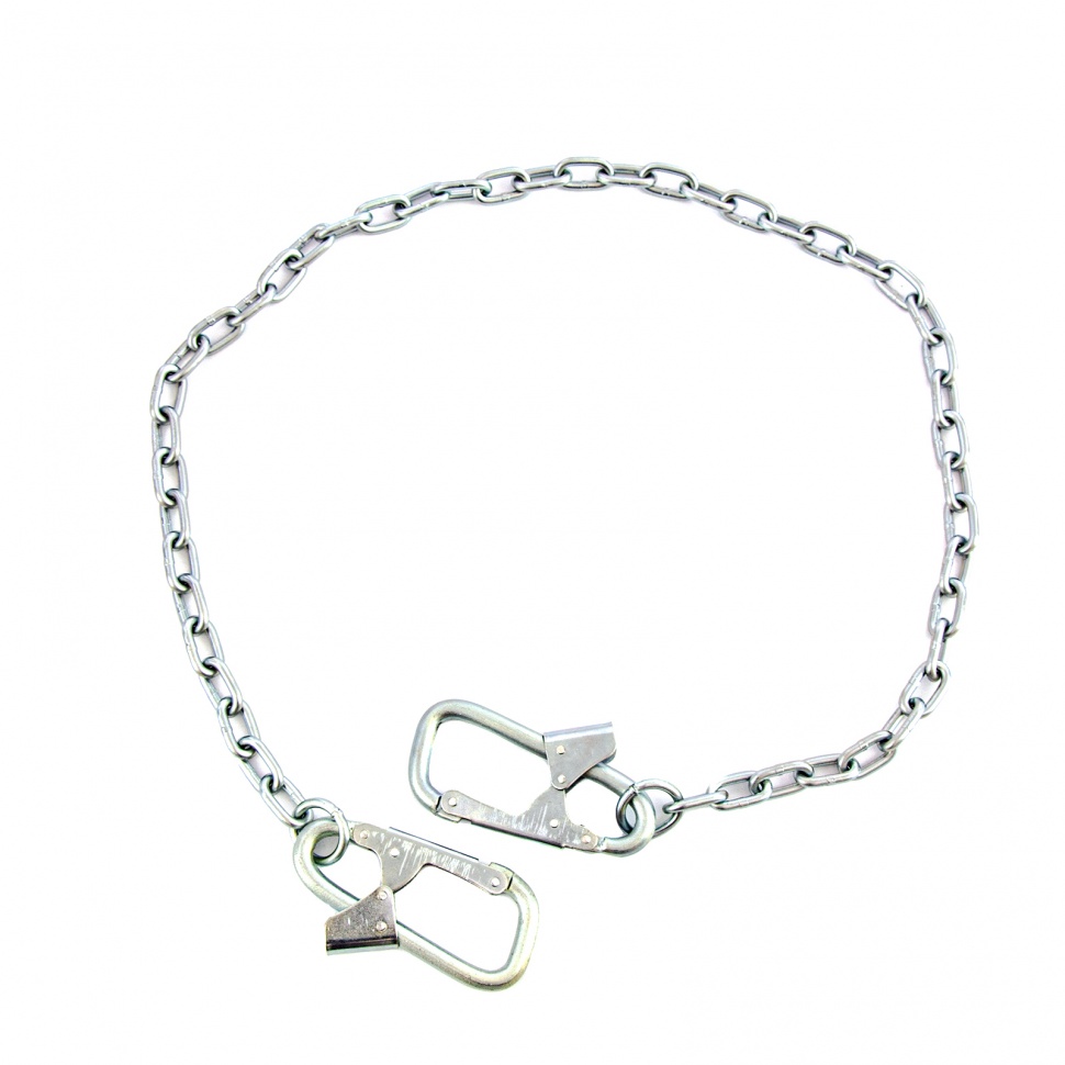 Строп страховочный, модель «Г», цепной с двумя карабинами Сибртех (89508)