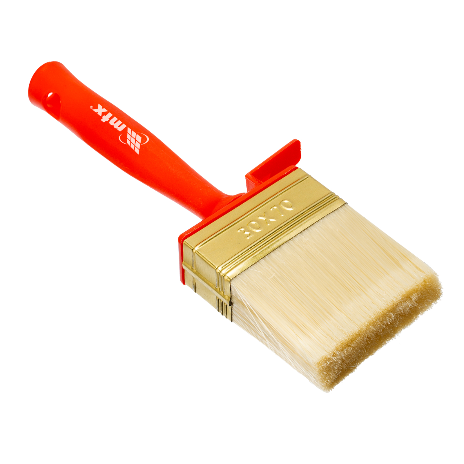 Кисть-ракля, 30 х 70 мм, искусственная щетина, пластмассовый корпус, пластмассовая ручка MTX (84125)