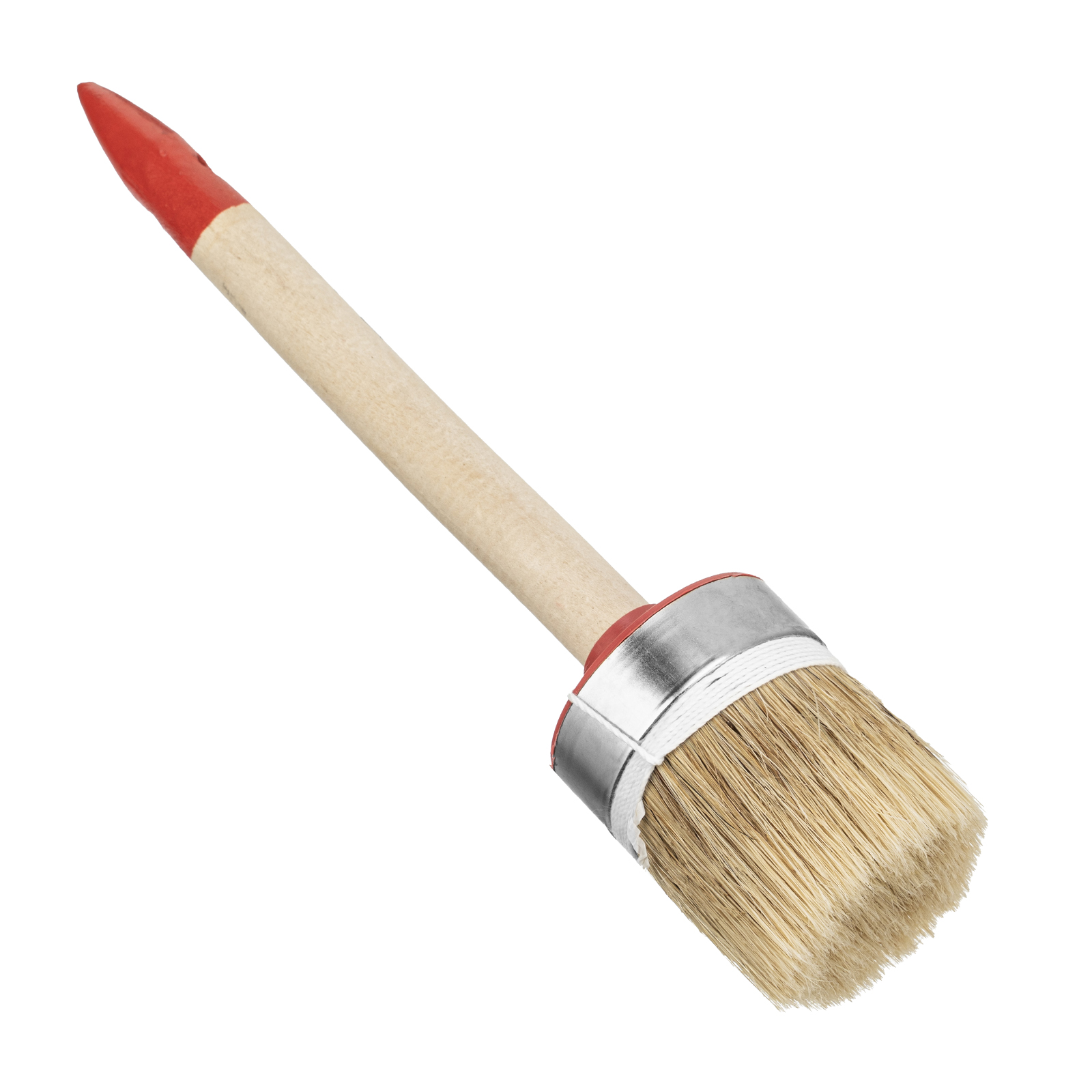 Кисть круглая, Профи №16 (55 мм) натуральная щетина, деревянная ручка MTX (82053)