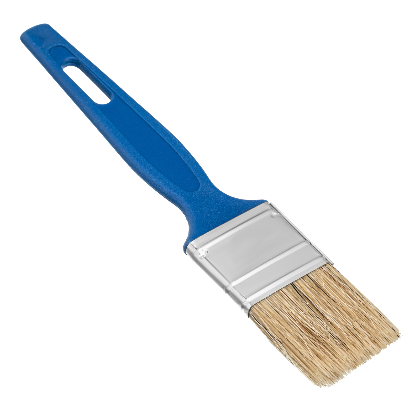 Кисть флейцевая "Эксперт", 35 х 6 мм, натуральная щетина, пластиковая ручка Сибртех (82510)