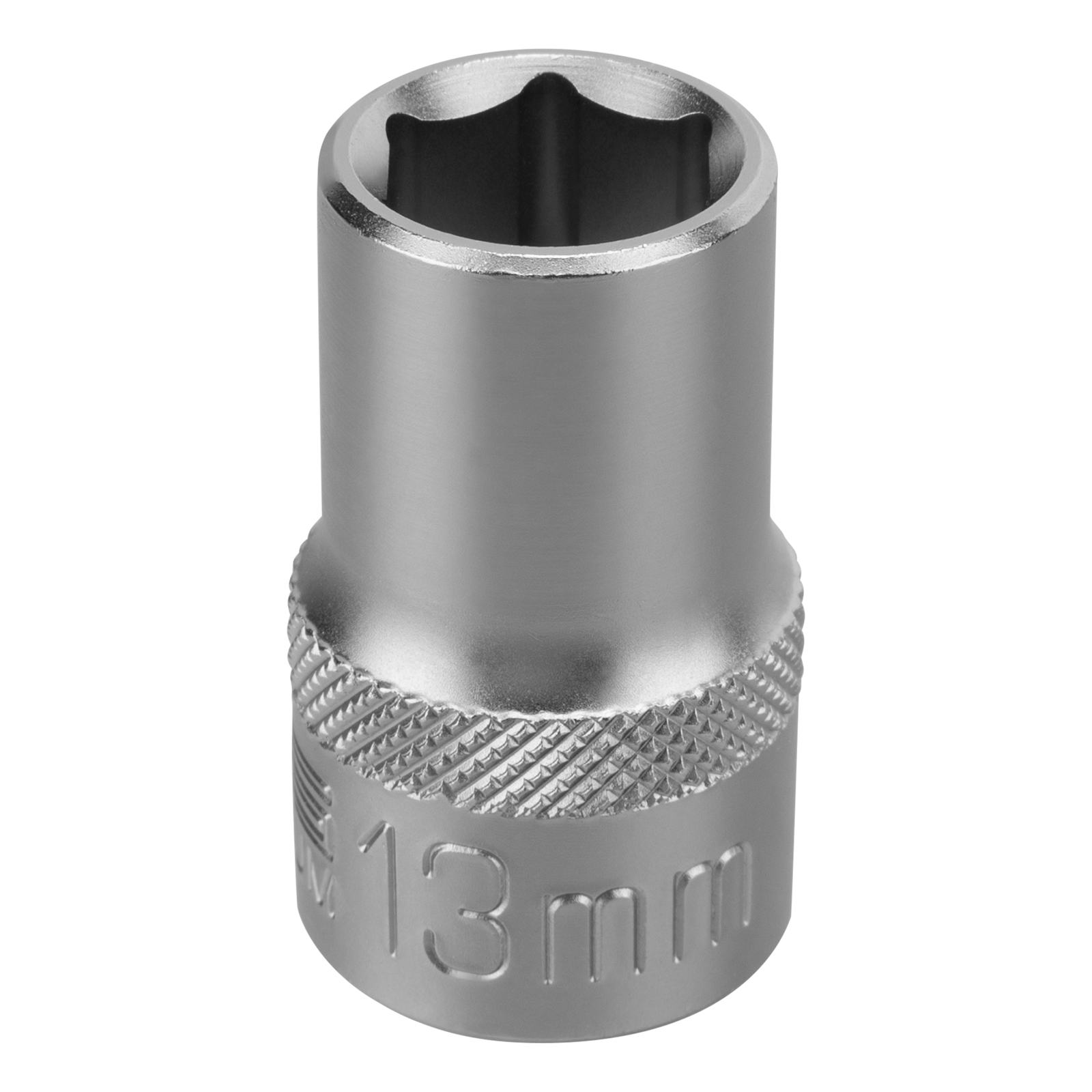 Головка торцевая, 13 мм, шестигранная, CrV, под квадрат 1/2 Stels (13824)