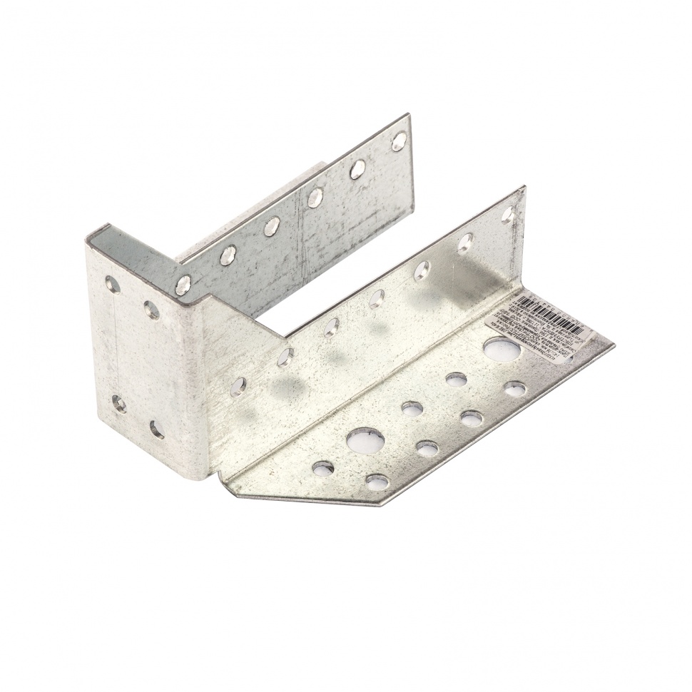 Опора бруса раскрытая, 2 мм, OBR R-40 х 145 х 76 мм, цинк Сибртех (46528)