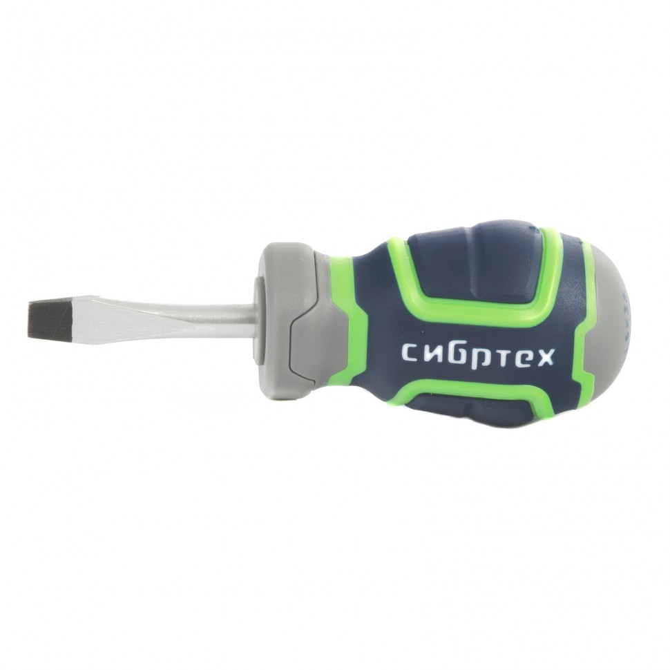 Отвертка SL6 х 38 мм, CrV, четырехкомпонентная рукоятка Сибртех (12260)