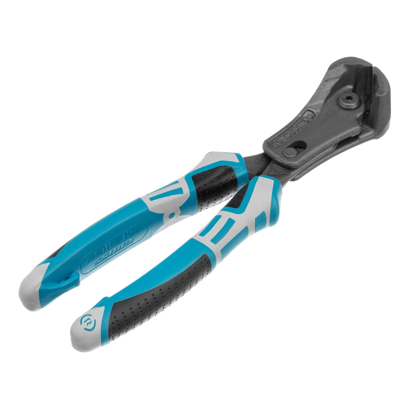 Клещи торцевые усиленные с рычажным механизмом, трехкомпонентные рукоятки, 200 мм Gross (17990)