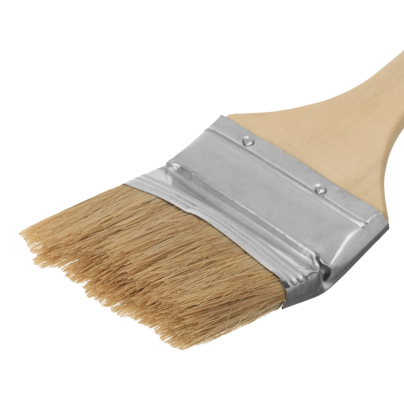 Кисть радиаторная 2.5", натуральная щетина, деревянная ручка MTX (83849)