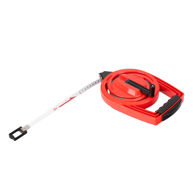 Рулетка геодезическая, 50 м х 12,5 мм, металлическая лента, закрытый корпус Matrix (31226)