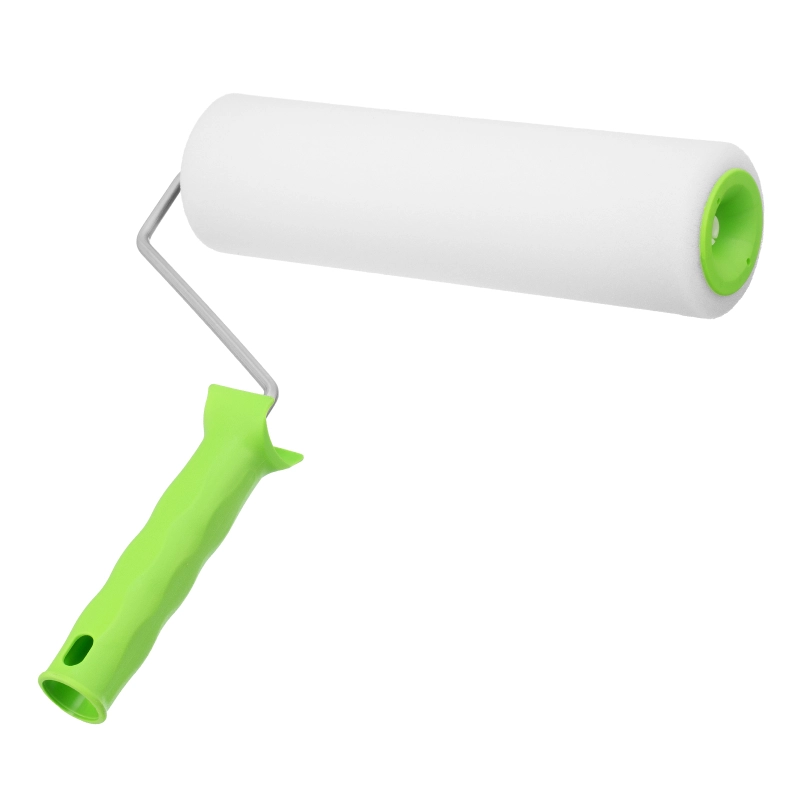 Валик "Поролон" с ручкой, 250 мм, D 48 мм, D ручки 6 мм Сибртех (80104)