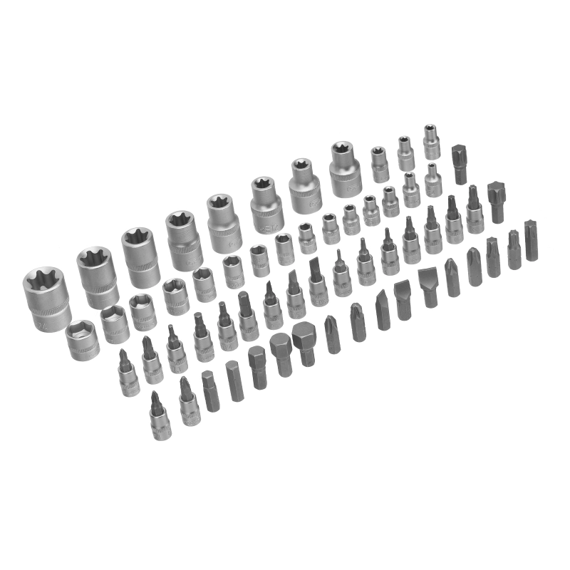 Набор инструментов, 1/2", 1/4", 108 предметов// Сибртех (13389)
