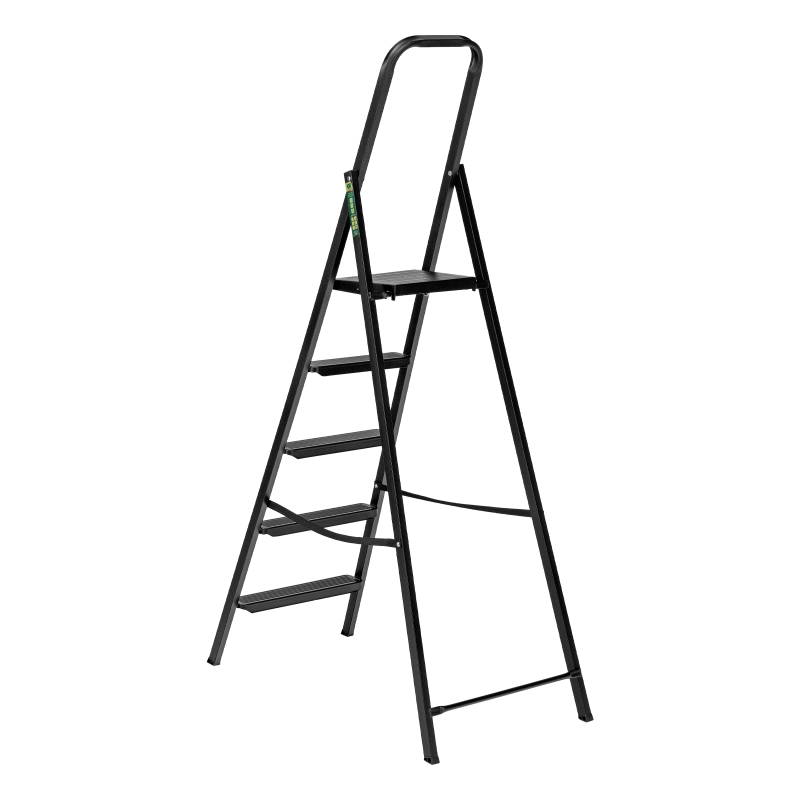 Стремянка 5 ступеней, компактная, стальная Сибртех (97945)