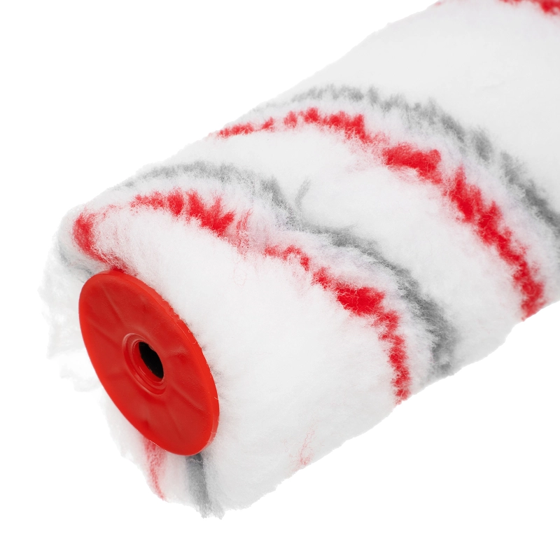 Миди-валик сменный для среднегладких поверхностей синтетический, 100 мм, ворс 12 мм, D 30 мм, D ручки 6 мм, полиамид MTX (80853)