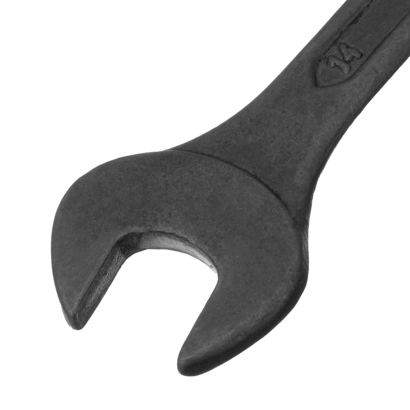 Ключ комбинированый, 14 мм, CrV, фосфатированный Сибртех (14909)