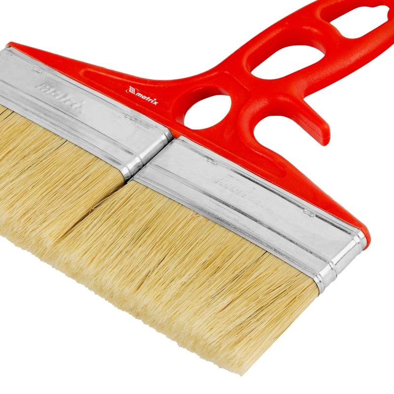 Кисть флейцевая для лаков, 200 x 12, натуральная щетина, пластиковая ручка Color line Matrix (83369)