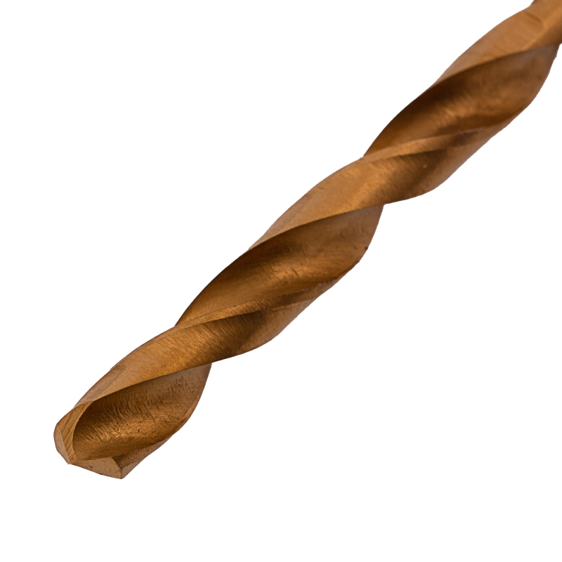 Сверло по металлу, 6 мм, HSS, нитридтитановое покрытие, цилиндрический хвостовик Matrix (717600)