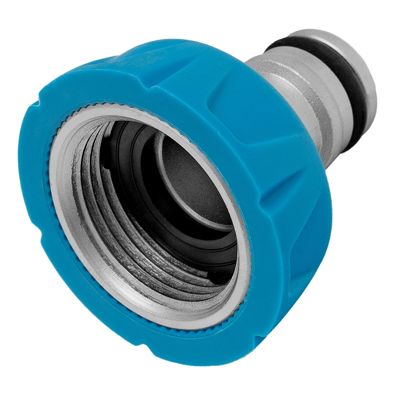 Адаптер штуцерный с внутренней резьбой 3/4", алюминий, TPR, LUXE Palisad (65831)