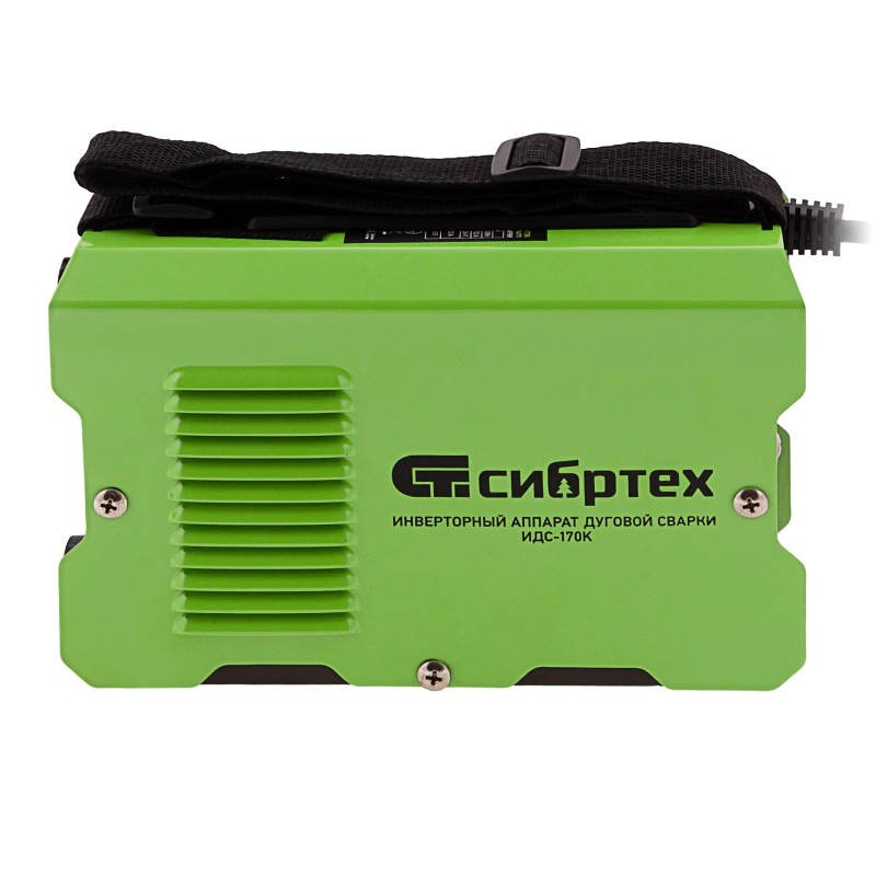 Инверторный аппарат дуговой сварки ИДС-170K, 170 А, ПВ 80%, диаметр электрода 1,6-3,2 мм Сибртех (94393)