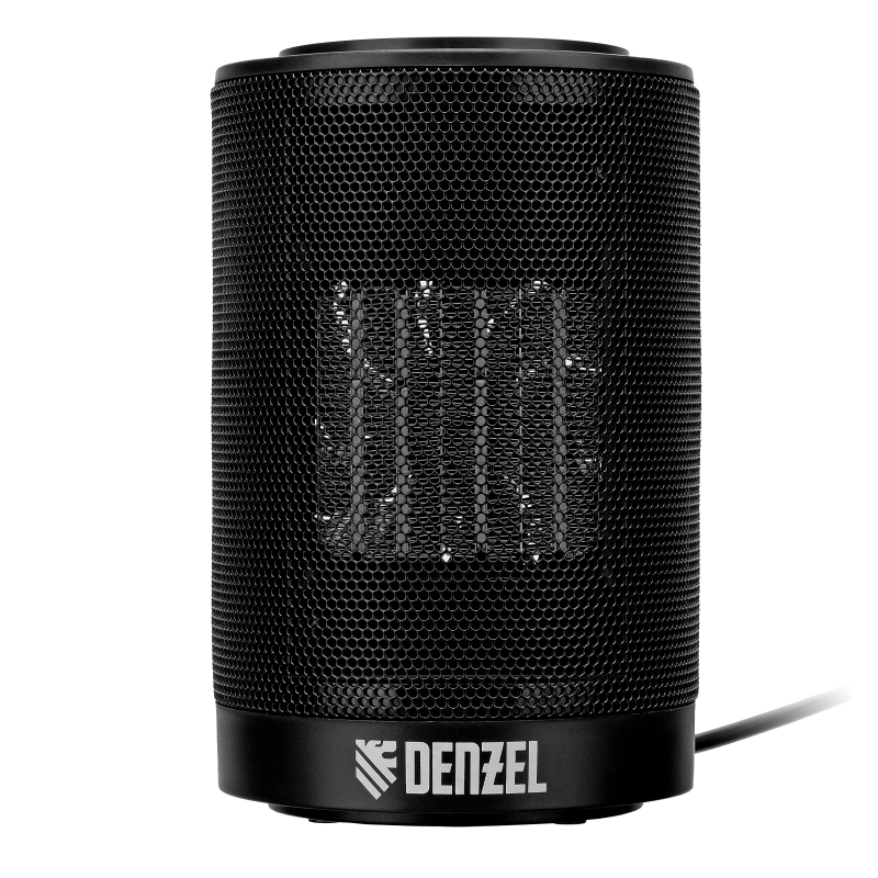 Тепловентилятор керамический DTFC-1200S, вращение, 3 реж., вент., нагрев 600/1200 Вт Denzel (96411)