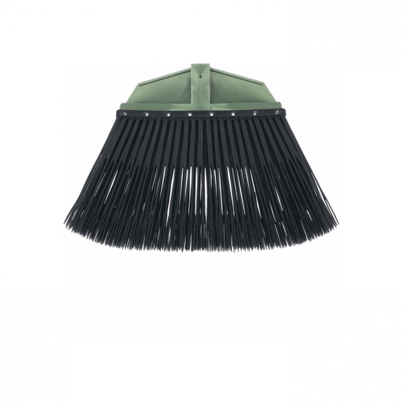 Метла полипропиленовая, 400 х 175 мм, веерная распушенная, без черенка, Сибртех (63221)