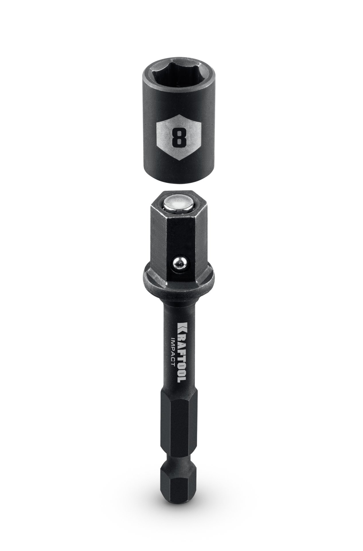 KRAFTOOL CLEAN “Nut driver”, 8 мм, бита с торцовой головкой (26371-08)