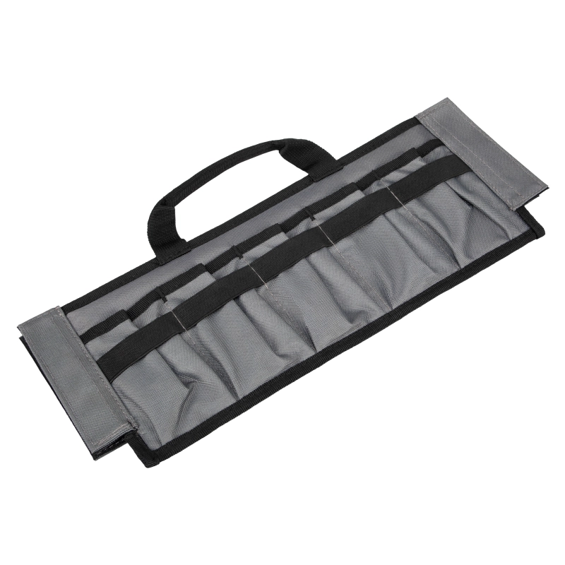 Переноска для инструмента, 400х225х300мм, пластиковое дно, наплечный ремень Gross (90274)