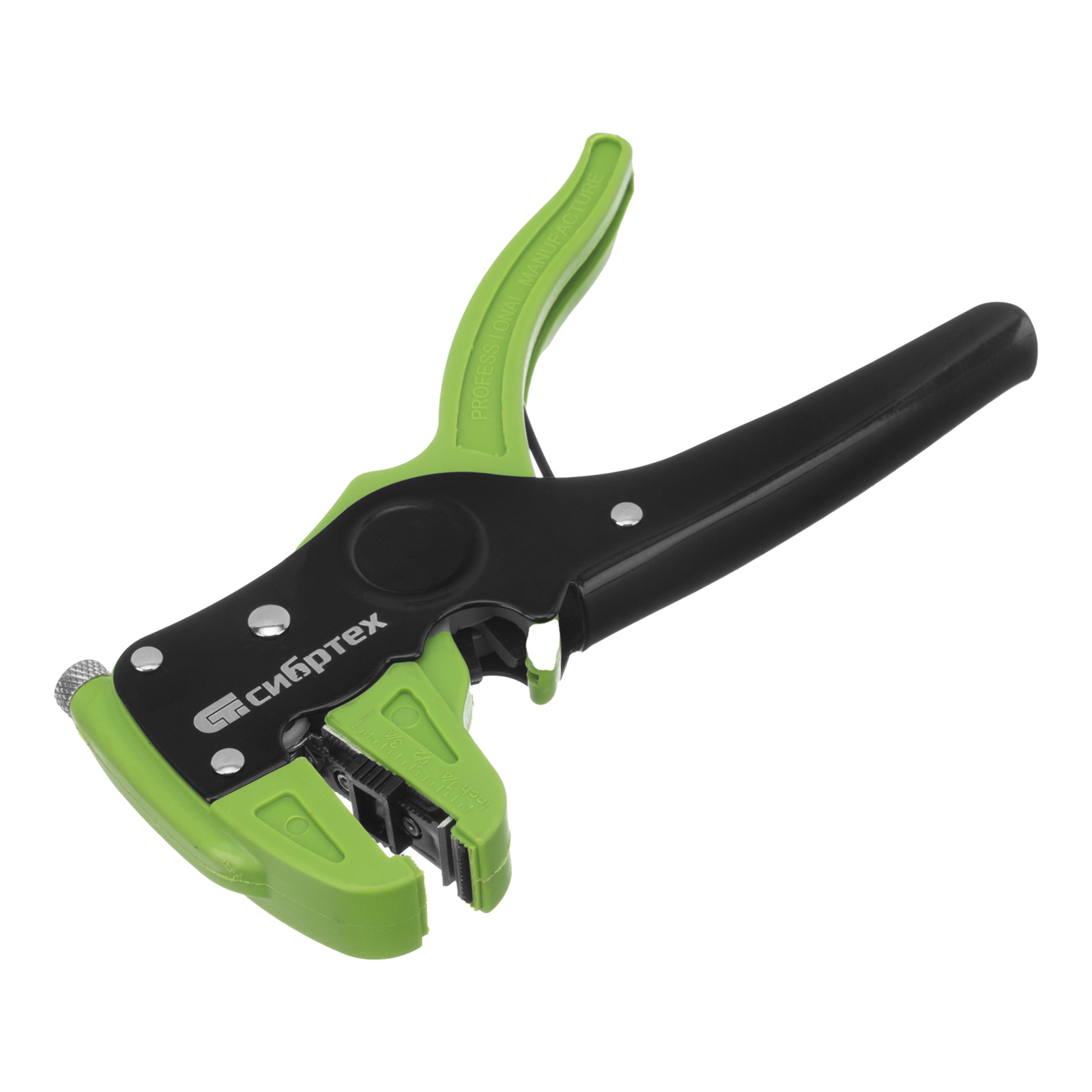 Щипцы для зачистки электропроводов, сечением: 0.2-3.5 мм2, функция обрезания проводов Сибртех (17731)