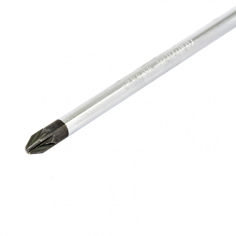 Отвертка PZ2 x 100 мм, CrV, четырехкомпонентная рукоятка Сибртех (12282)