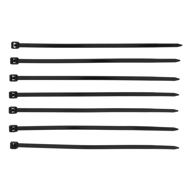 Хомуты, 100 x 2.5 мм, пластиковые, черные, 100 шт Сибртех (45540)