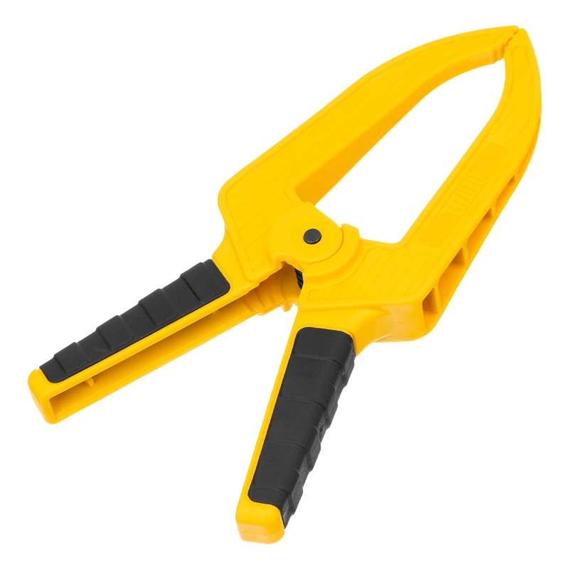 Струбцина клещеобразная, удлиненная 75 х 110 мм двухкомпонентные рукоятки Denzel (20790)