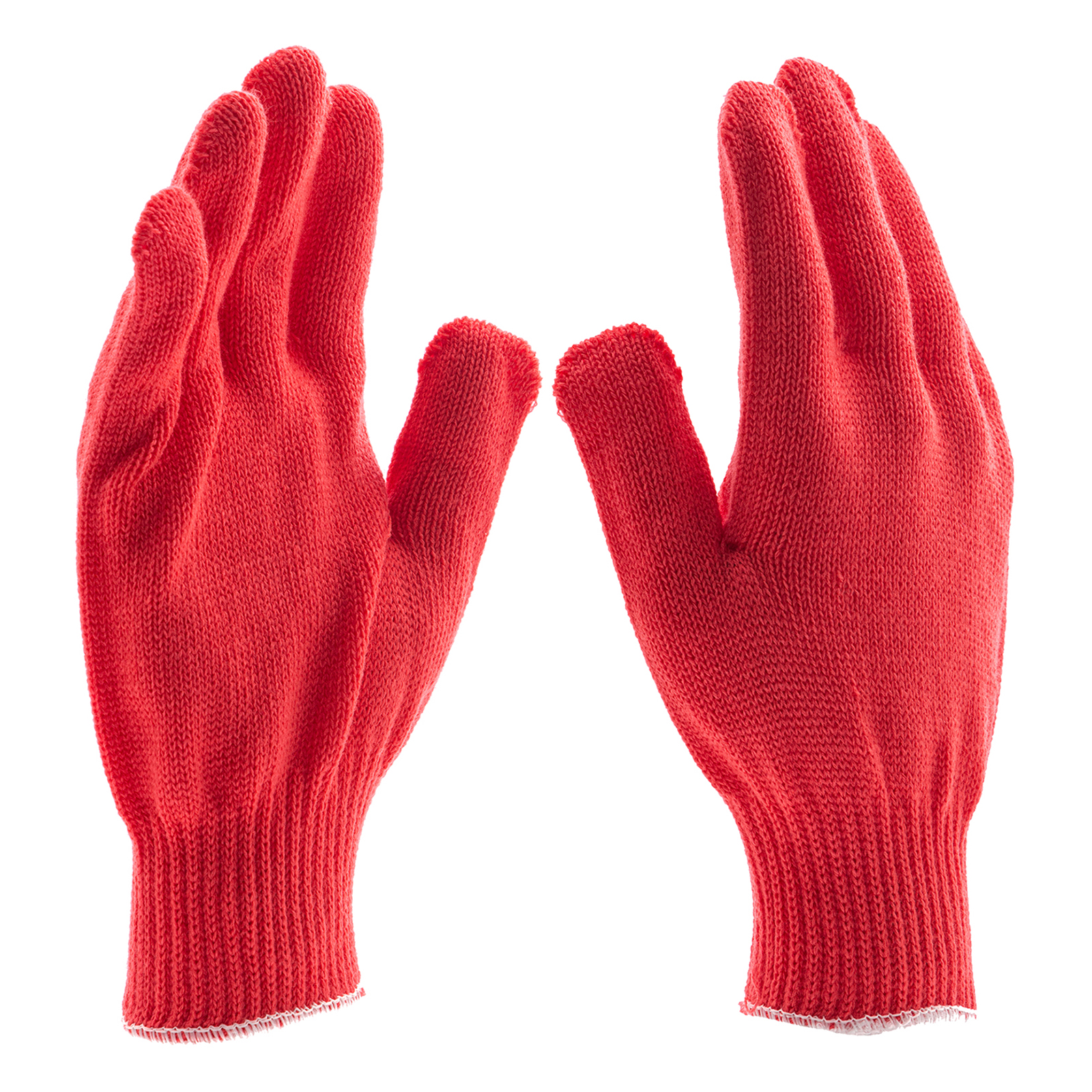 Перчатки трикотажные, акрил, коралл, оверлок Сибртех (68658)