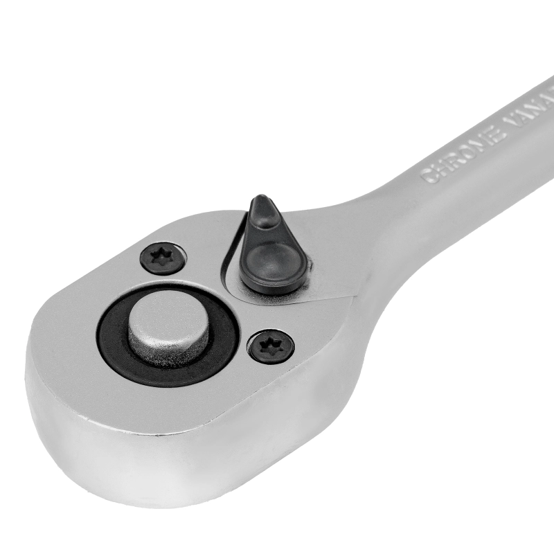 Набор торцевых головок, 1/4", головки 4 - 13 мм, с трещот. ключом, CrV,11 предметов Stels (14125)