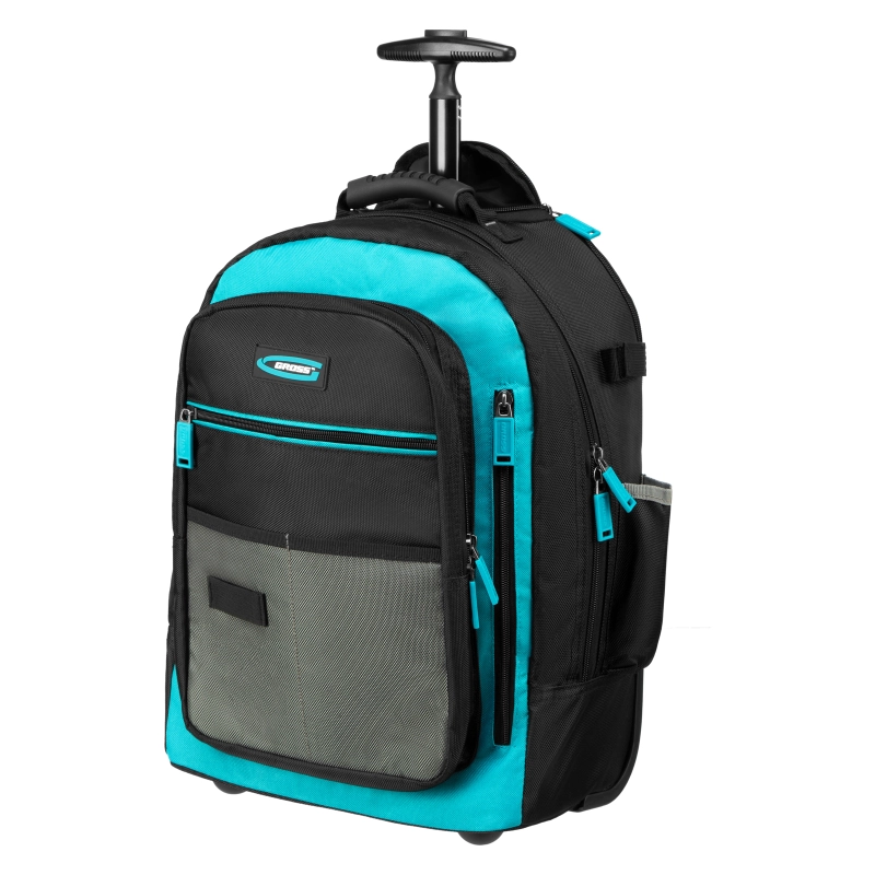 Рюкзак для инструмента, 440х350х250мм, выдвижная рукоятка, колеса Gross (90275)