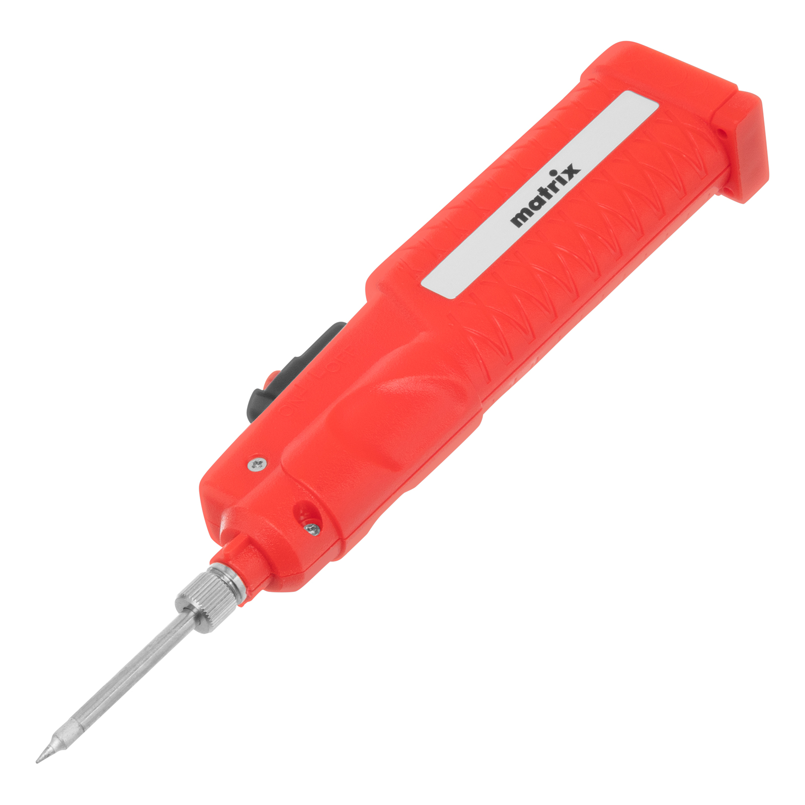 Паяльник беспроводной 4.5 В, 8 Вт, 350°С, припой 10 г, работа от элементов питания 3хАА Matrix (91352)