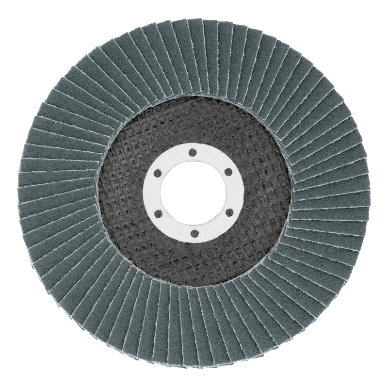 Круг лепестковый торцевой КЛТ-1, ZK10X W (цирконий) зернистость 25Н(P 60) 125 х 22.2 мм, "БАЗ" (74021)