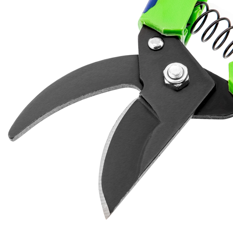 Секатор прямого реза, 220 мм, пластиковые рукоятки, Горизонт, Сибртех (60539)