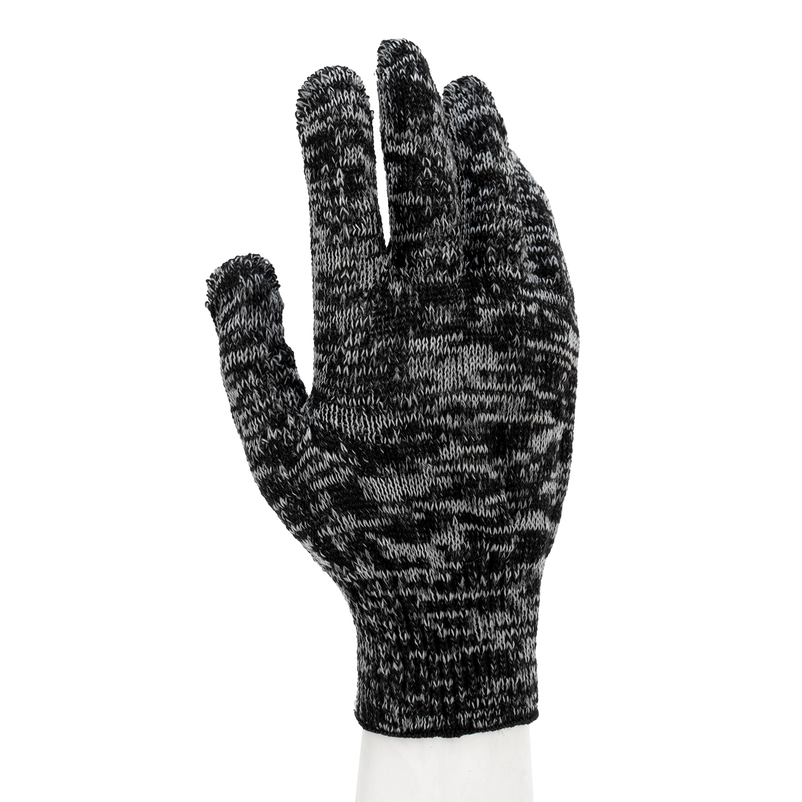 Перчатки х/б, меланж, 10 класс (67788)