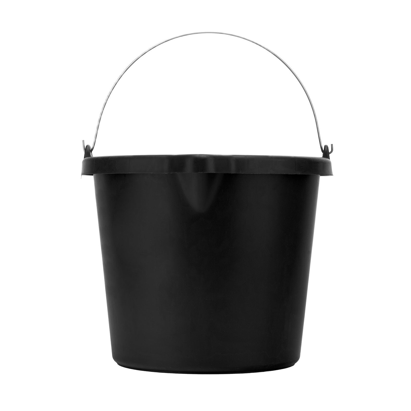 Ведро строительное пластмассовое, 20 л, высокопрочное с носиком Сибртех (81480)