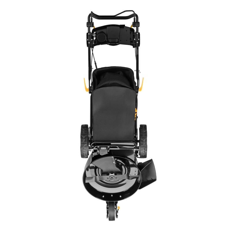 Бензиновая газонокосилка GLT-460SP-T, Trike 149 см3, 46 см, привод, панель, 60л Denzel (58810)
