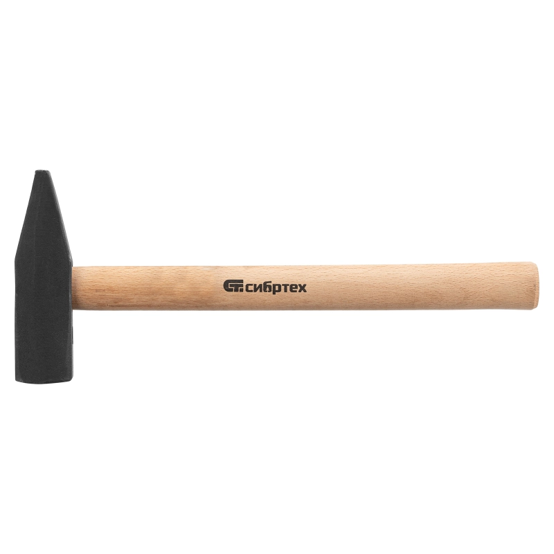 Молоток слесарный 1500 г, квадратный боек, деревянная рукоятка Сибртех (10223)